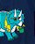Conjunto UV Manga Longa Dino Verde - 3m (1 a 3 meses) - Carter's - Imagem 3