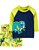 Conjunto UV Manga Longa Dino Verde - 3m (1 a 3 meses) - Carter's - Imagem 1