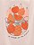 Kit Body 5 Peças Alcinha Laranja Love - 3m (1 a 3 meses) - Carter's - Imagem 3