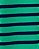 Pijama com pezinho listrado Verde - 24m (18 a 24 meses) - Carter's - Imagem 2