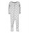 Pijama com pezinho Poa Cinza - 3T (3 a 4 anos) - Carter's - Imagem 1