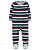 Pijama com pezinho Listrado - 2T (2 a 3 anos) - Carter's - Imagem 1