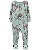 Pijama com pezinho Unicórnio/Girafa Verde - 3T (3 a 4 anos) - Carter's - Imagem 1