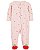 Pijama com pezinho Rosa pé Morango - RN - Carter's - Imagem 1
