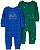 Kit 2 Macacões Urso Azul/Verde - 3m (1 a 3 meses) - Carter's - Imagem 2