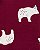 Kit Body 5 Peças Vinho Urso - RN - Carter's - Imagem 5