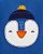 Kit Pijama 4 peças Pinguim Azul - 2T (2 a 3 anos) - Carter's - Imagem 3