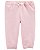 Calça Rosa Bebê - 18m (12 a 18 meses) - Carter's - Imagem 1