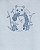 Kit Body 5 peças Panda Azul - 3m (1 a 3 meses) - Carter's - Imagem 3