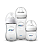 Kit Mamadeira Pétala 125 ml + 260 ml + 330 ml Transparente - Philips Avent - Imagem 1