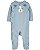 Pijama com pezinho Transpassado Azul Urso - 9m (6 a 9 meses) - Carter's - Imagem 1