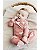 Pijama com pezinho Transpassado Rosa + Touca - 6m (3 a 6 meses) - Carter's - Imagem 2