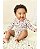 Kit Body 4 peças Flores Roxa/Marrom - 18m (12 a 18 meses) - Carter's - Imagem 2