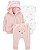 Conjunto 3 peças Cardigan Ovelhinha Rosa - 9m (6 a 9 meses) - Carter's - Imagem 1