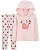 Conjunto 2 peças Moletom Envelope de Flor - 3T (3 a 4 anos) - Carter's - Imagem 1