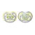 Chupeta Ultra Air Dupla Nuvem/Urso Noturna - 18m+ - Philips Avent - Imagem 1
