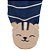 Pijama com pezinho Azul Marinho Esquilo - RN - Carter's - Imagem 2