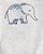 Conjunto 2 peças Elefante Cinza - 3m (1 a 3 meses) - Carter's - Imagem 2