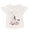 Camiseta Floral Cavalo Branca - 3T (2 a 3 anos) - Carter's - Imagem 1