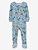 Pijama com pezinho Azul Dinos - 2T (2 a 3 anos) - Carter's - Imagem 1