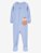 Pijama com pezinho Azul Raposa - 12m (9 a 12 meses) - Carter's - Imagem 1