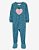 Pijama com pezinho Verde Coração Rosa - 3T (3 a 4 anos) - Carter's - Imagem 1