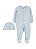 Pijama com pezinho Avião de Papel + Touca - 9m (6 a 9 meses) - Carter's - Imagem 1