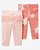 Kit 2 Calças Rosa Sunshine - 3m (1 a 3 meses) - Carter's - Imagem 1