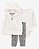 Conjunto 3 peças Colete de Urso Branco - 18m (12 a 18 meses) - Carter's - Imagem 1