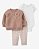 Conjunto 3 peças Sherpa Urso Marrom - 12m (9 a 12 meses) - Carter's - Imagem 1