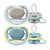 Chupeta Ultra Air Dupla Lisa Cinza/Azul 18m+ - Philips Avent - Imagem 2