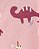 Pijama com pezinho Dino Rosa - 5T (5 a 6 anos) - Carter's - Imagem 2