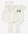 Conjunto 3 peças Home With You - 12m (9 a 12 meses) - Carter's - Imagem 1