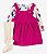Jardineira Pink + Blusa+ Meia Calça - 18m (12 a 18 meses) - Carter's - Imagem 1