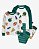 Kit Pijama 4 peças Futebol Americano - 12m (9 a 12 meses) - Carter's - Imagem 1
