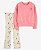 Conjunto 2 peças Flare Cereja Rosa - 12m (9 a 12 meses) - Carter's - Imagem 1
