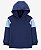 Moletom com capuz Azul Colorblock - 2T (2 a 3 anos) - Carter's - Imagem 1