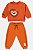 Conjunto Blusão e Calça em Moletom Leão Laranja - Tam P - Up Baby - Imagem 2