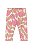 Conjunto Blusa e Calça em Cotton Flores Rosa - Tam 3 - Quimby - Imagem 3
