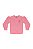 Conjunto Blusa e Calça em Cotton Flores Rosa - Tam 6 - Quimby - Imagem 3