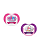 Chupetas Ultra Air Dupla Be Happy Rosa/Roxo - 6 a 18 meses - Philips Avent - Imagem 4