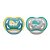 Chupetas Ultra Air Dupla Baleias Azul/Cinza 18m+ - Philips Avent - Imagem 1