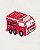Kit Body 5 peças Carro Azul/Vermelho - 6m (3 a 6 meses) - Carter's - Imagem 2