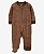Pijama com pezinho Urso Polar Marrom - RN - Carter's - Imagem 2