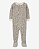 Pijama com pezinho Floral Preto - 4T (4 a 5 anos) - Carter's - Imagem 1