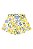 Conjunto Short Floral Amarelo - Tam 4 - Quimby - Imagem 5