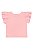 Conjunto Short Saia Flores Rosa/Verde - Tam G - Quimby - Imagem 4