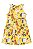 Vestido sem manga Dogs Amarelo - Tam 4 - Quimby - Imagem 2