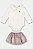 Conjunto Body Saia em Tecido Natural - Tam GG - Up Baby - Imagem 1