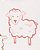 Kit 6 Bodys Farm Rosa - RN - Carter's - Imagem 3